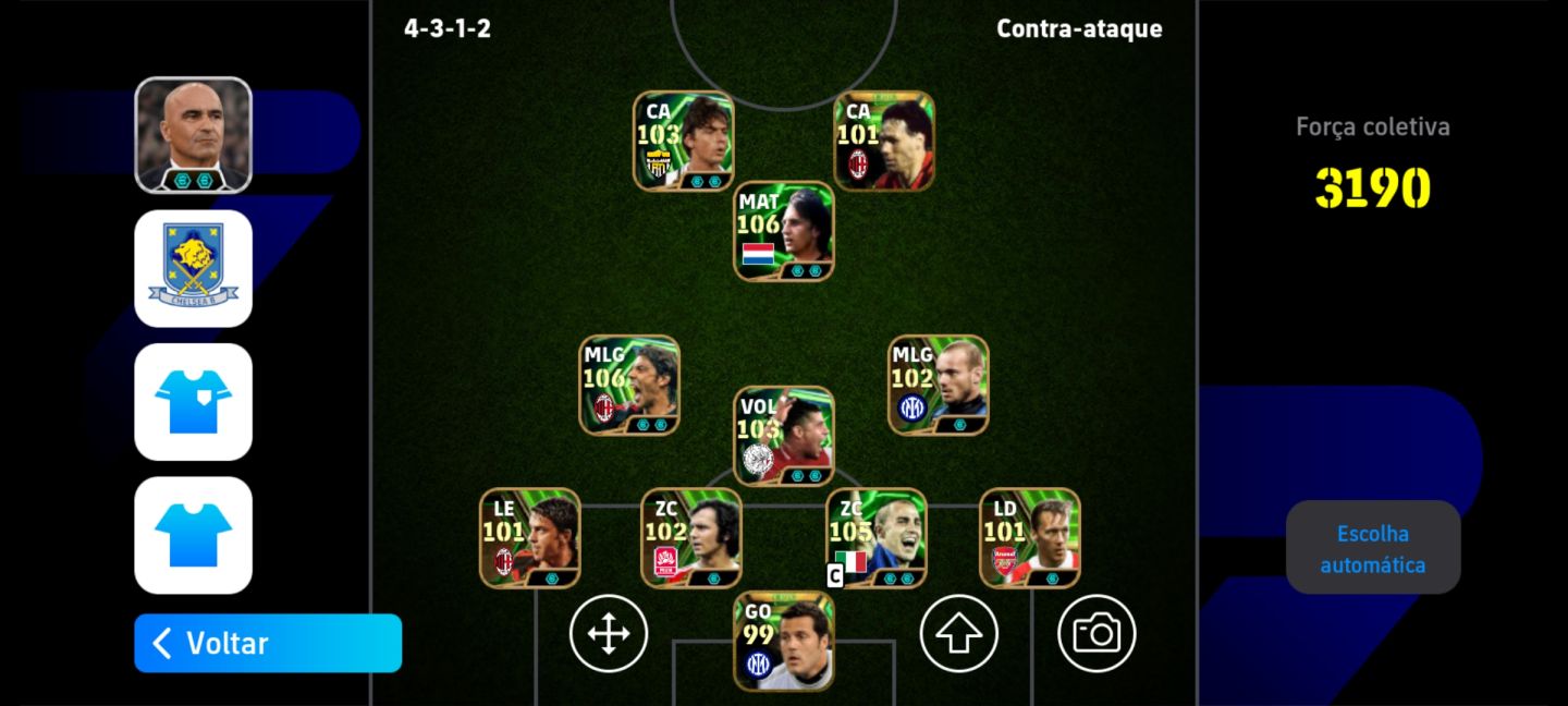 CONTA ANTIGA | CONTA RARA EFOOTBALL