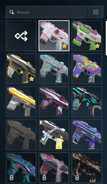 CONTA DE VALORANT OURO 3/PLATINA 1 - COM MUITAS SKINS!!