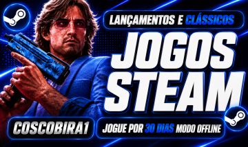 CONTAS STEAM OFFLINE DIVERSOS JOGOS | OFF E COMPARTILHADA | 30 DIAS GARANTIA