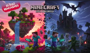 MINECRAFT ORIGINAL JAVA & BEDROCK 30 DIAS PC VIA GAME PASS
