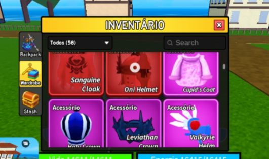 CONTA SEMI FULL BLOX FRUITS