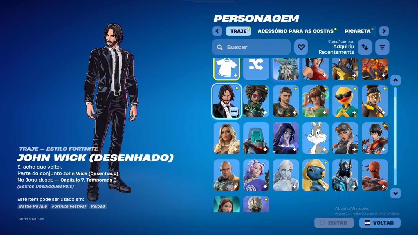 CONTA DE FORTNITE BARATA
