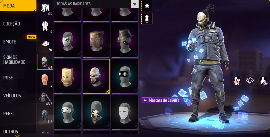 CONTA DE FREE FIRE FULL ACESSO, 8 ANOS