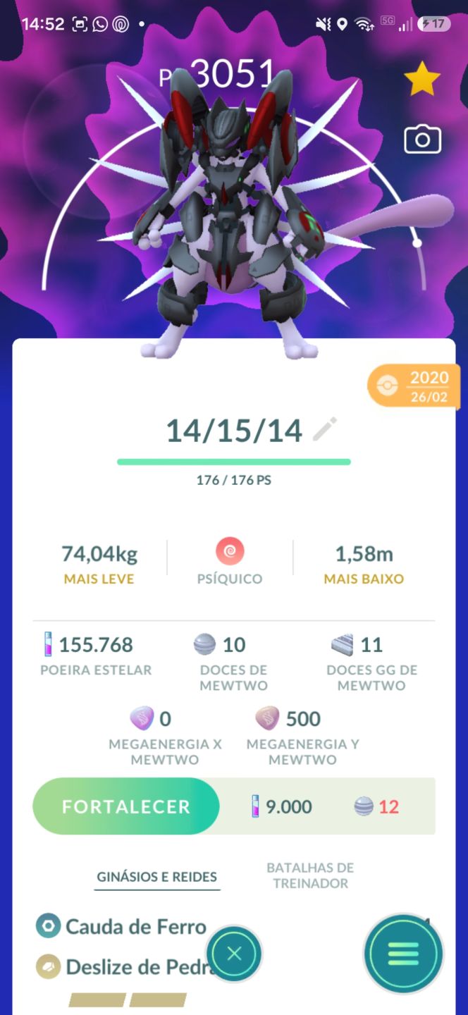 Conta pokemon go 2016, super rara