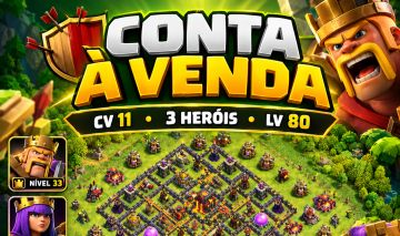 CONTA | CLASH OFF CLÃNS (ENTREGUE NO E-MAIL)