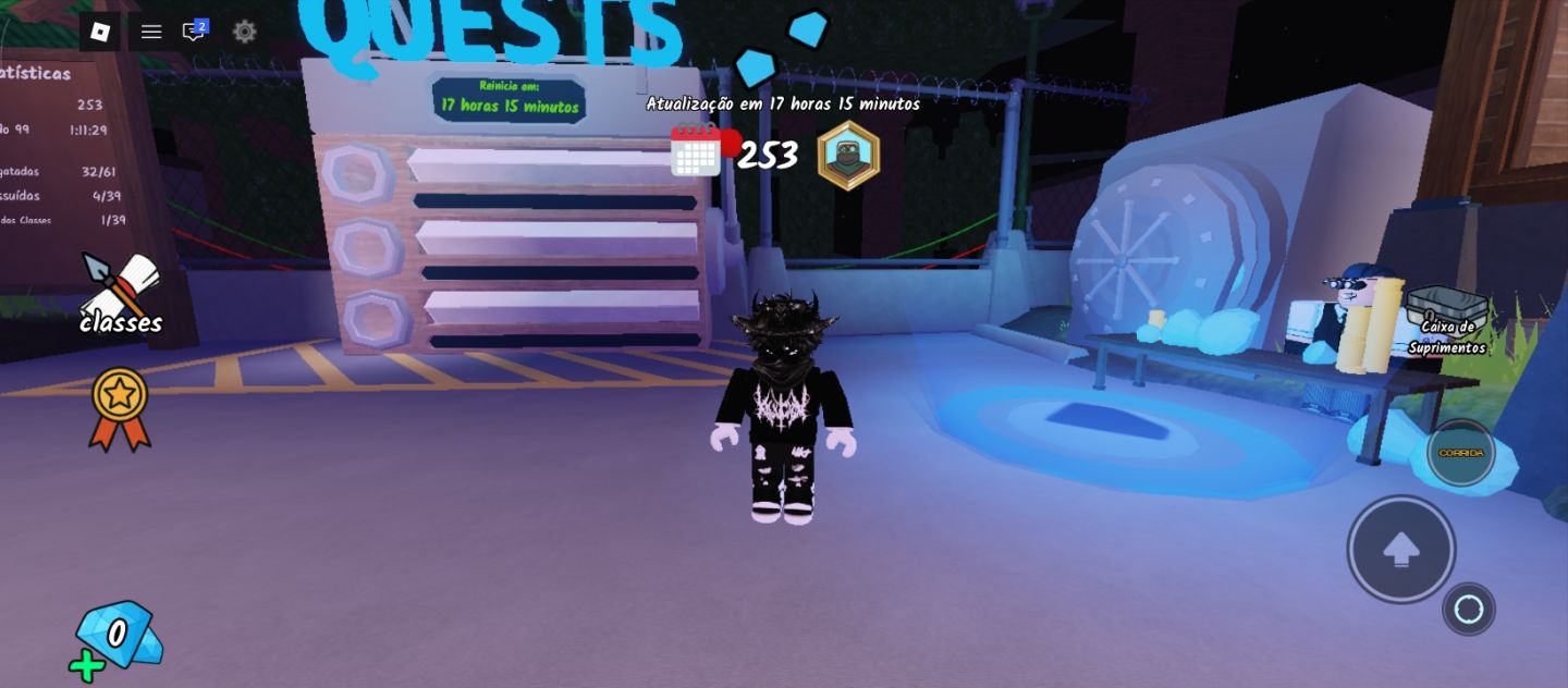 Conta de Roblox tem muitas skin de robux