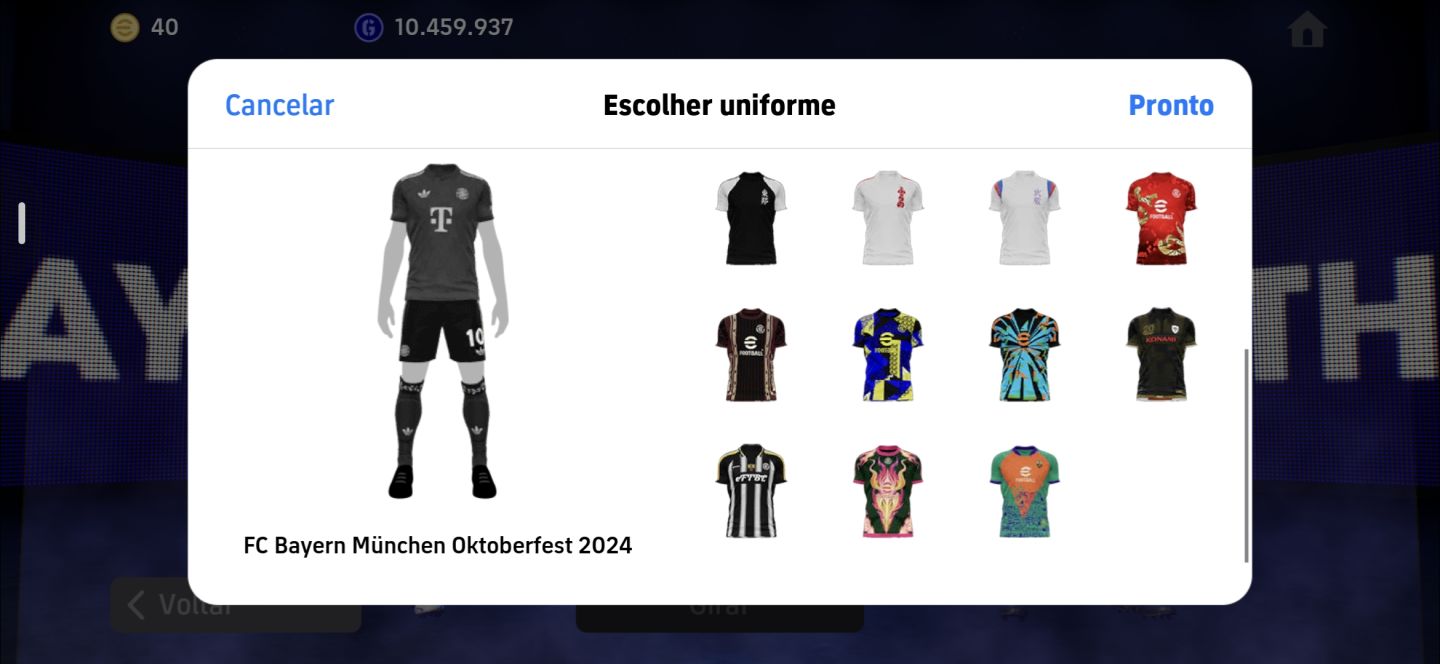 Conta efootball