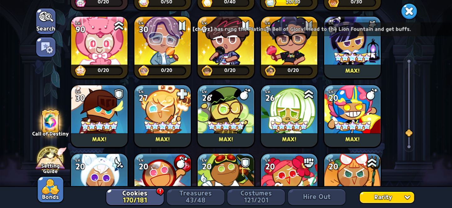 Conta de cookie run upada