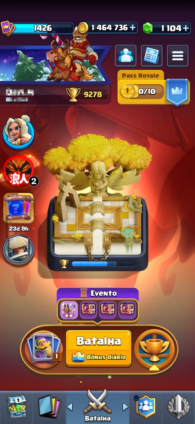 CONTA CLASH ROYALE UPADA FULL ACESSO 9300 TROFEUS