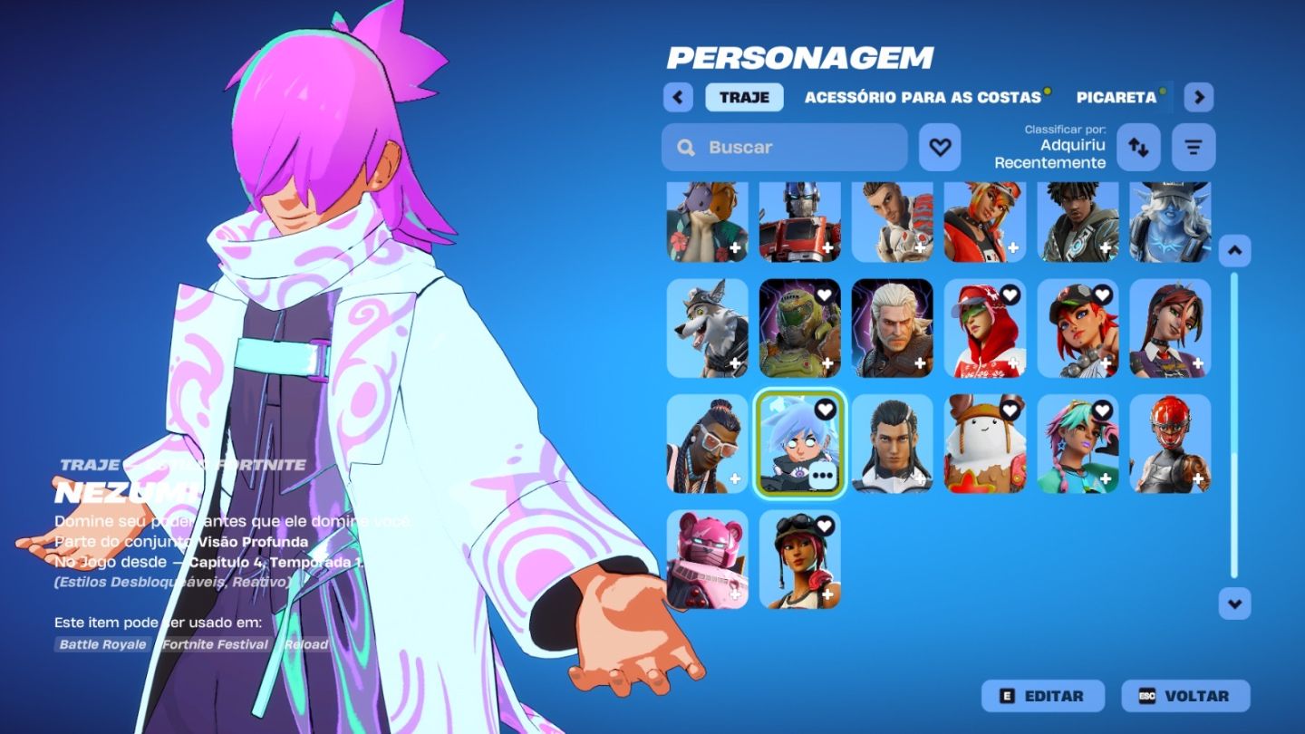 CONTA DE FORTNITE COM 54 SKINS | Catwoman Zero | PROMOÇÃO!