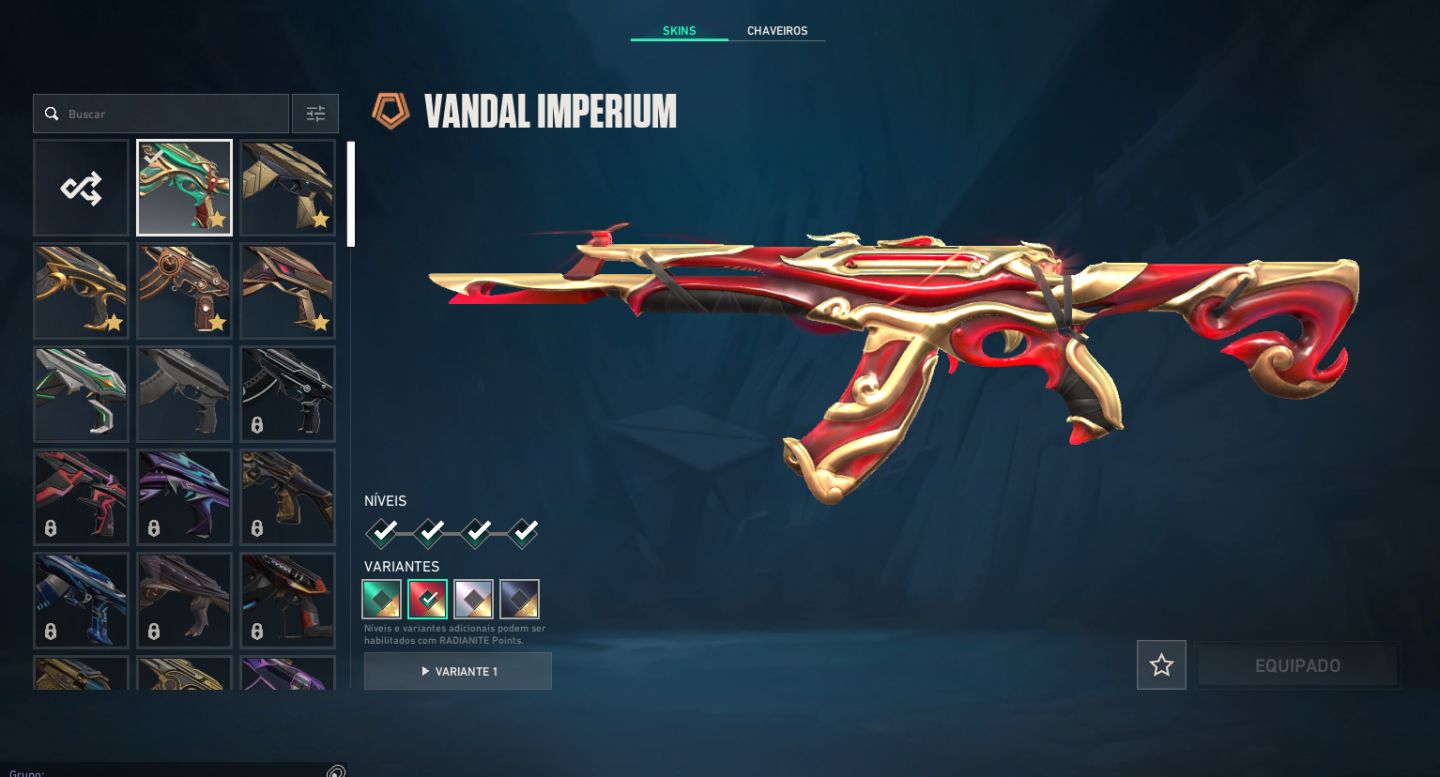 Conta valorant platina, muitas skin, QUALQUER OFERTA É VÁLIDA, SÓ CHAMAR