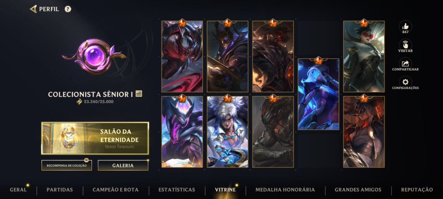 Conta wild rift