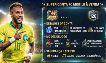 CONTA DE FC MOBILE GER 126.