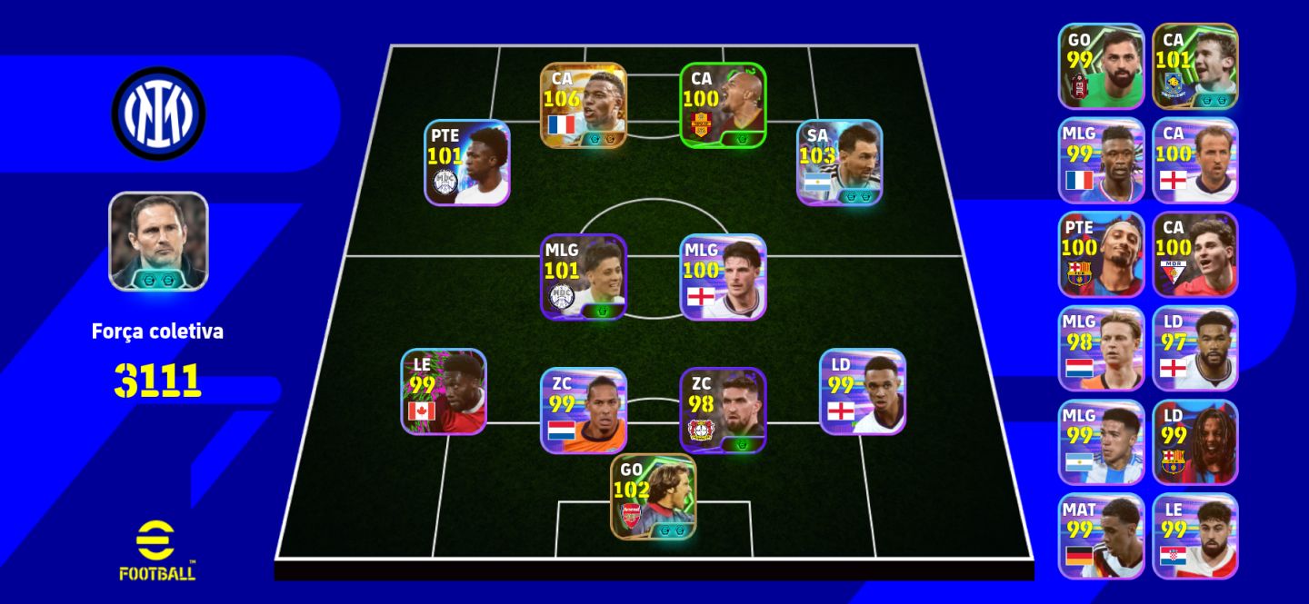 CONTA DE EFOOTBALL PROMISSORA DO BAPPE BRABO