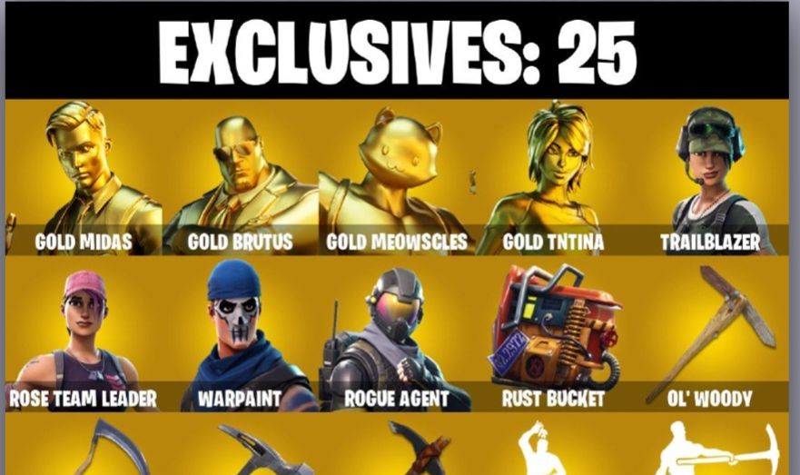 Conta fortnite rara com várias skins 600 V-Bucks