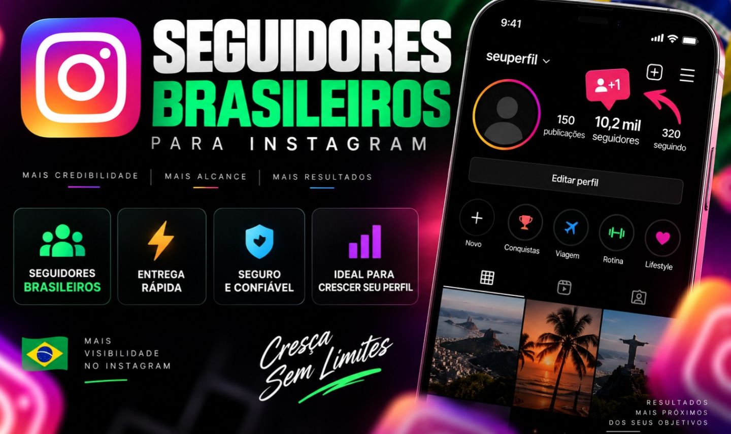 SEGUIDORES PARA INSTAGRAM | ENTREGA RÁPIDA