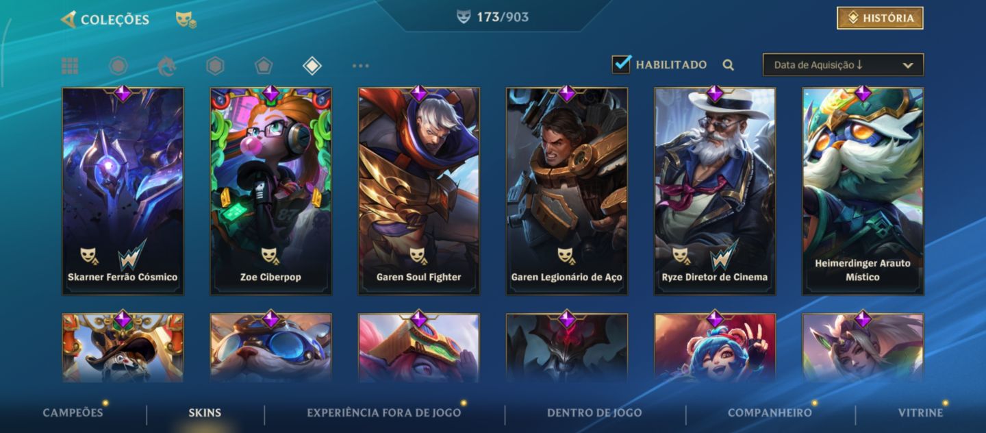 Conta Wild Rift