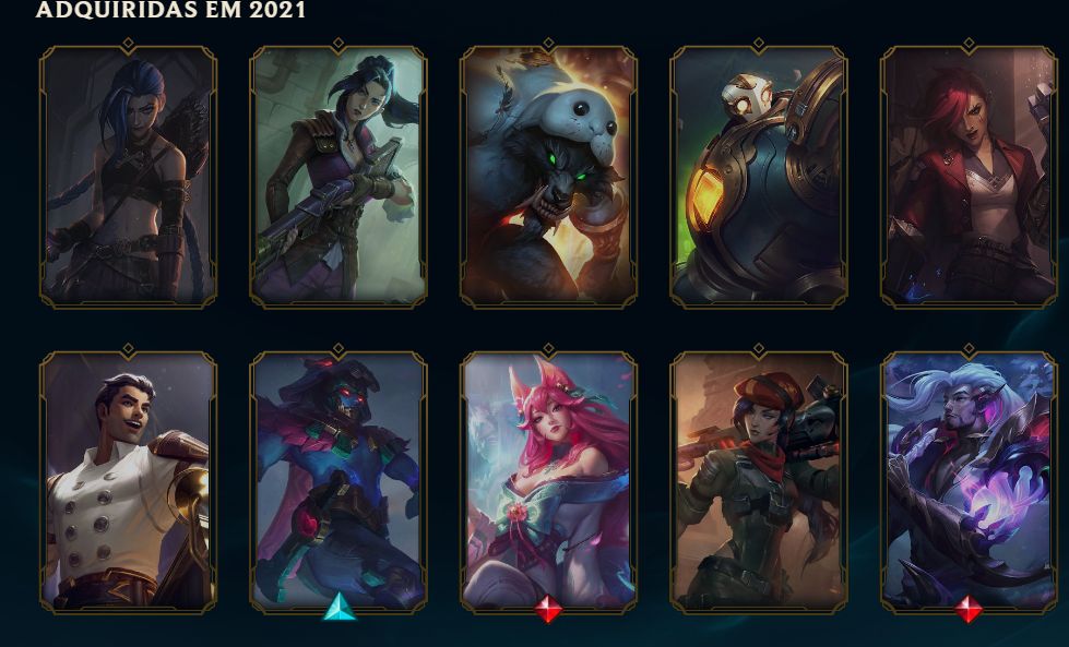 CONTALOL LVL 819 | 312 SKINS | 3 ULTIMATES | 43 LENDÁRIAS | 7 MÍTICAS | DIAMANTE