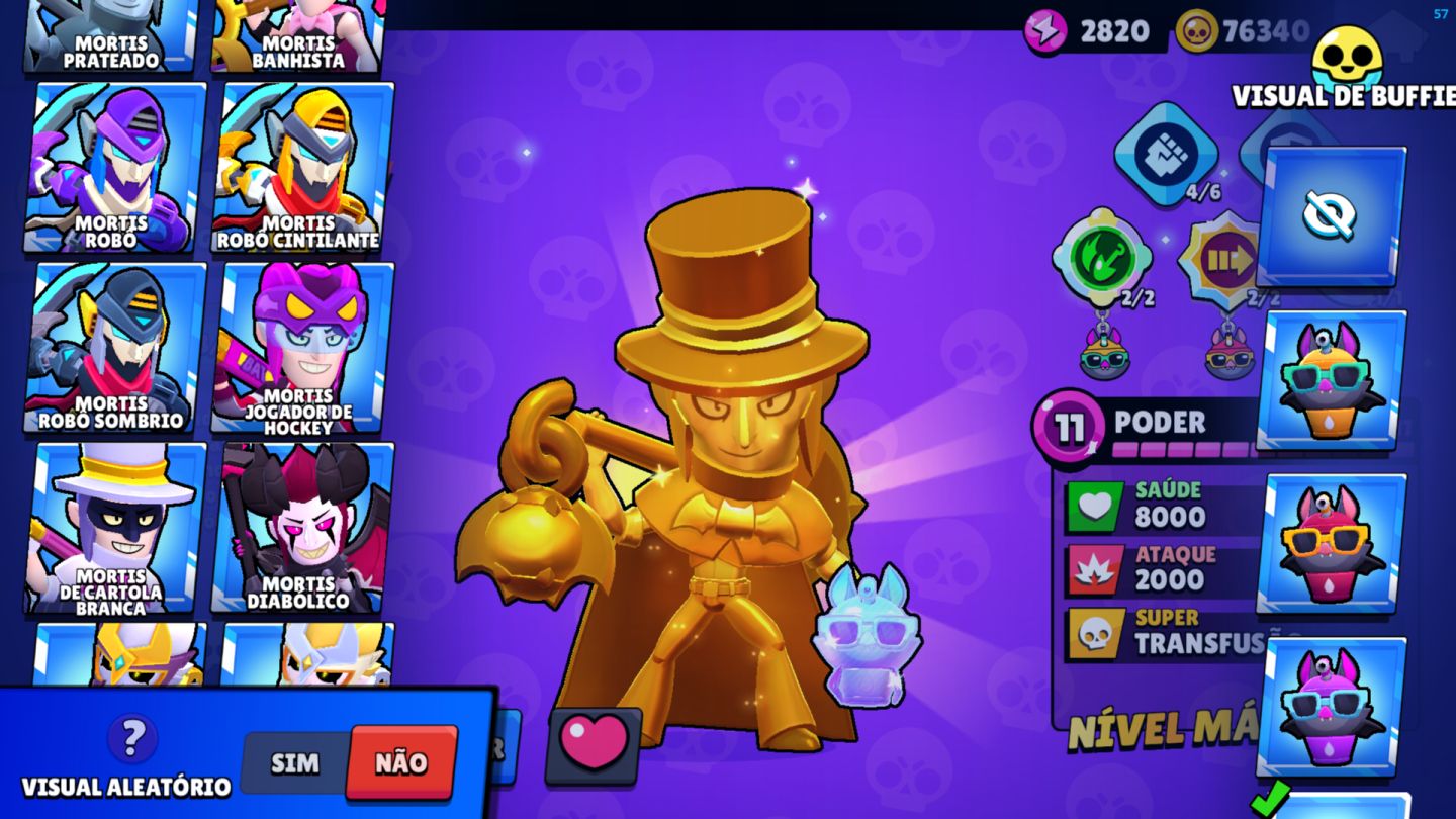 Conta Brawl Stars Full Lvl 11