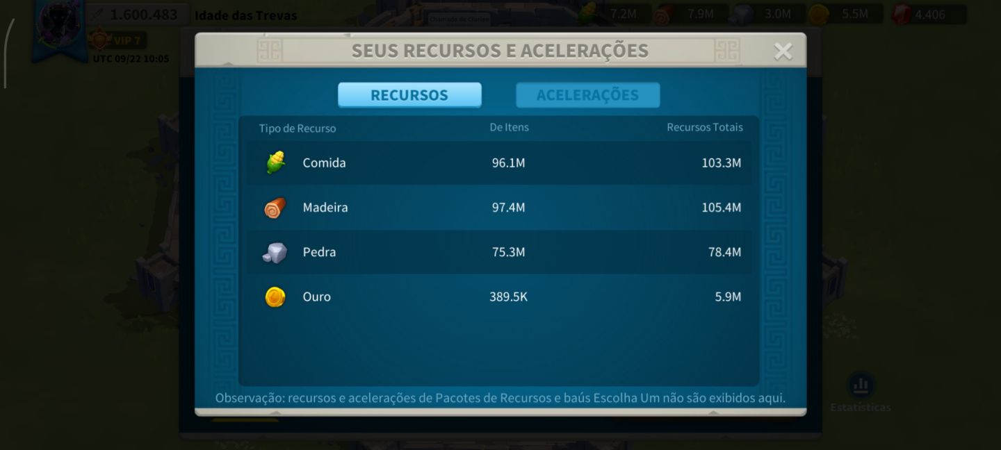CONTA NOVA TOP - 1.6M PODER - REINO 4182 - VIP 7 - SKIN LÓTUS - GEMAS DIÁRIAS!