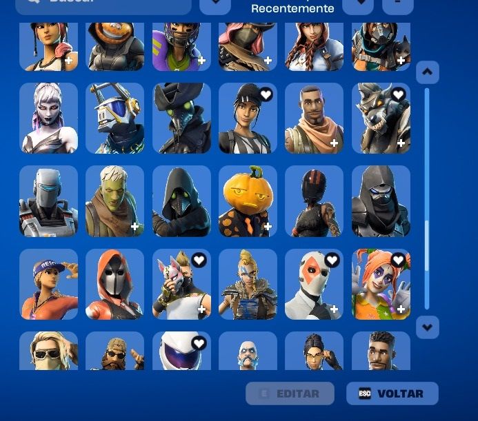 Conta de Fortnite (Salve o Mundo e S4)