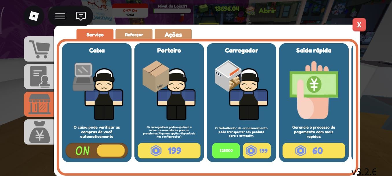 ROBLOX- CONTA 99 NOITES, DANDY ENTRE OUTROS.