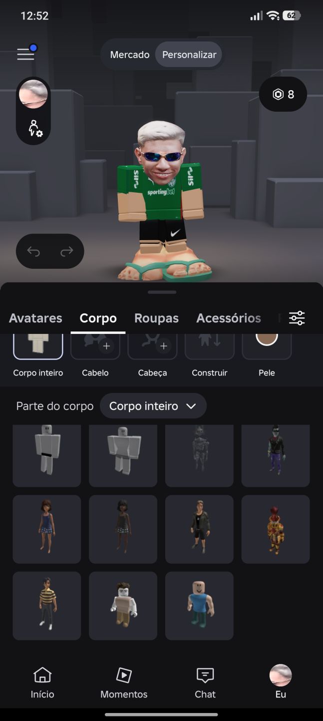 CONTA ROBLOX COM 4.000 ROBUX GASTOS + MUITAS ROUPAS