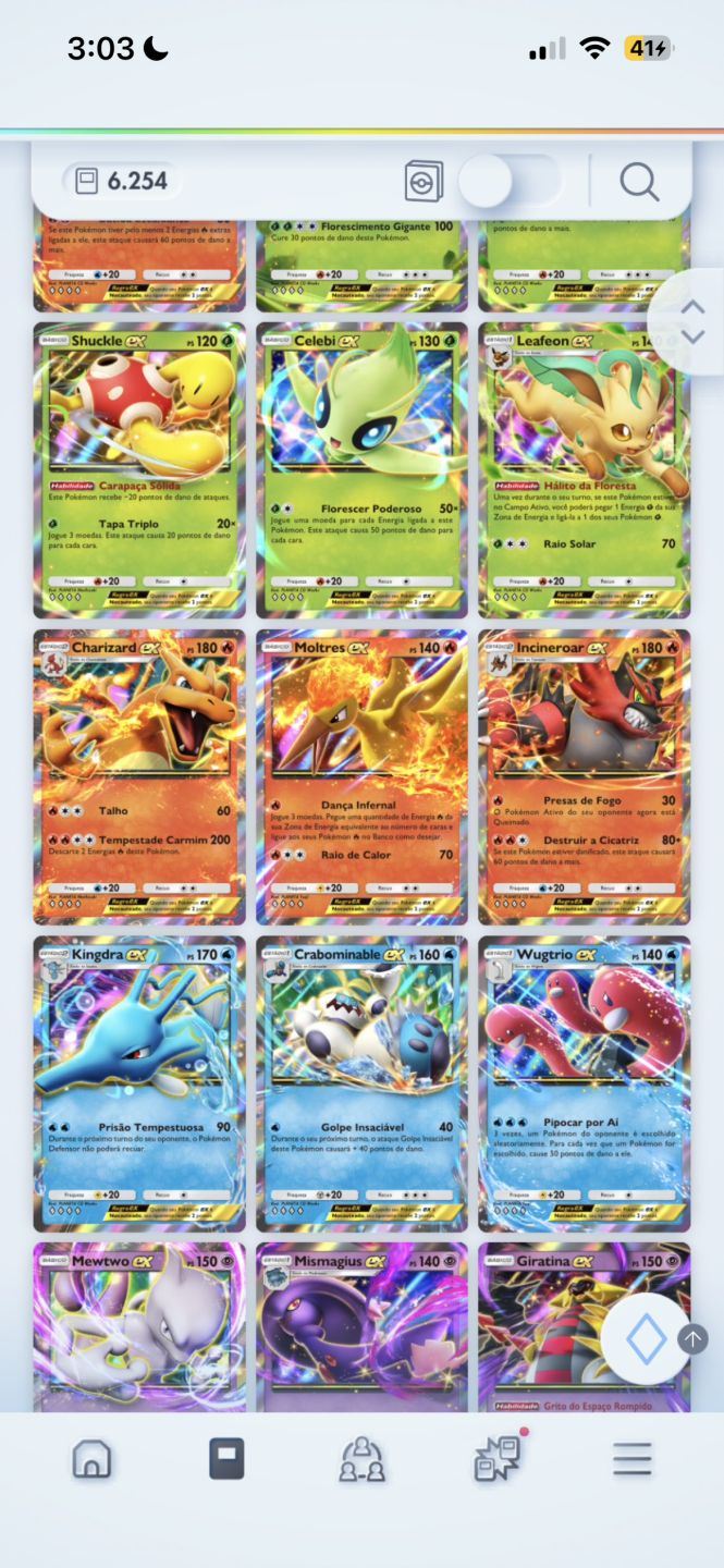 CONTA HIGHERTIER+6.2KCRISTAIS | MEGA VENUSAUR, GENGAR, SCIZOR ex |CLCAO COMPLETA