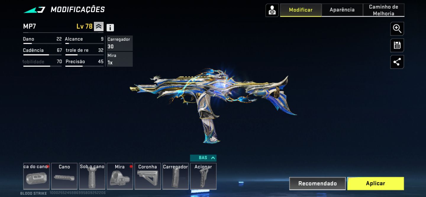 CONTA DE BLODSTRIKE COM DUAS ETERNA E COLLABS