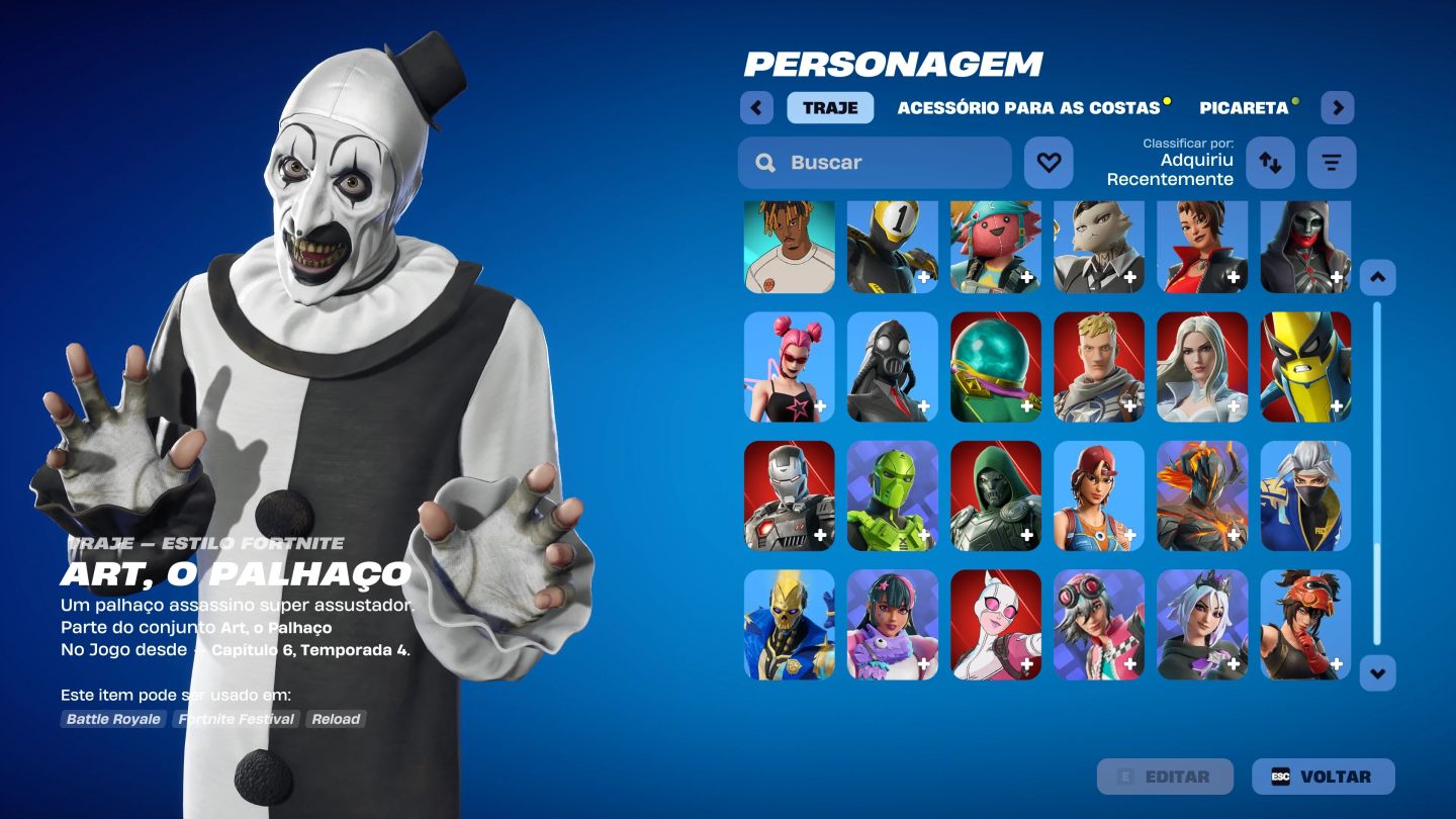 Conta Fortnite | 88 Skins | Ghost Face | Entrega automática! (PROMOÇÃO)