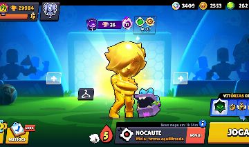 Conta Brawl Stars 30k de troféus + muitas skins (desapego)