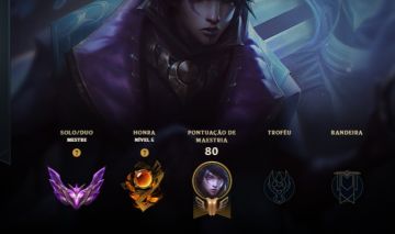 Conta LOL Mestre - 60 campeoes e skins disponiveis