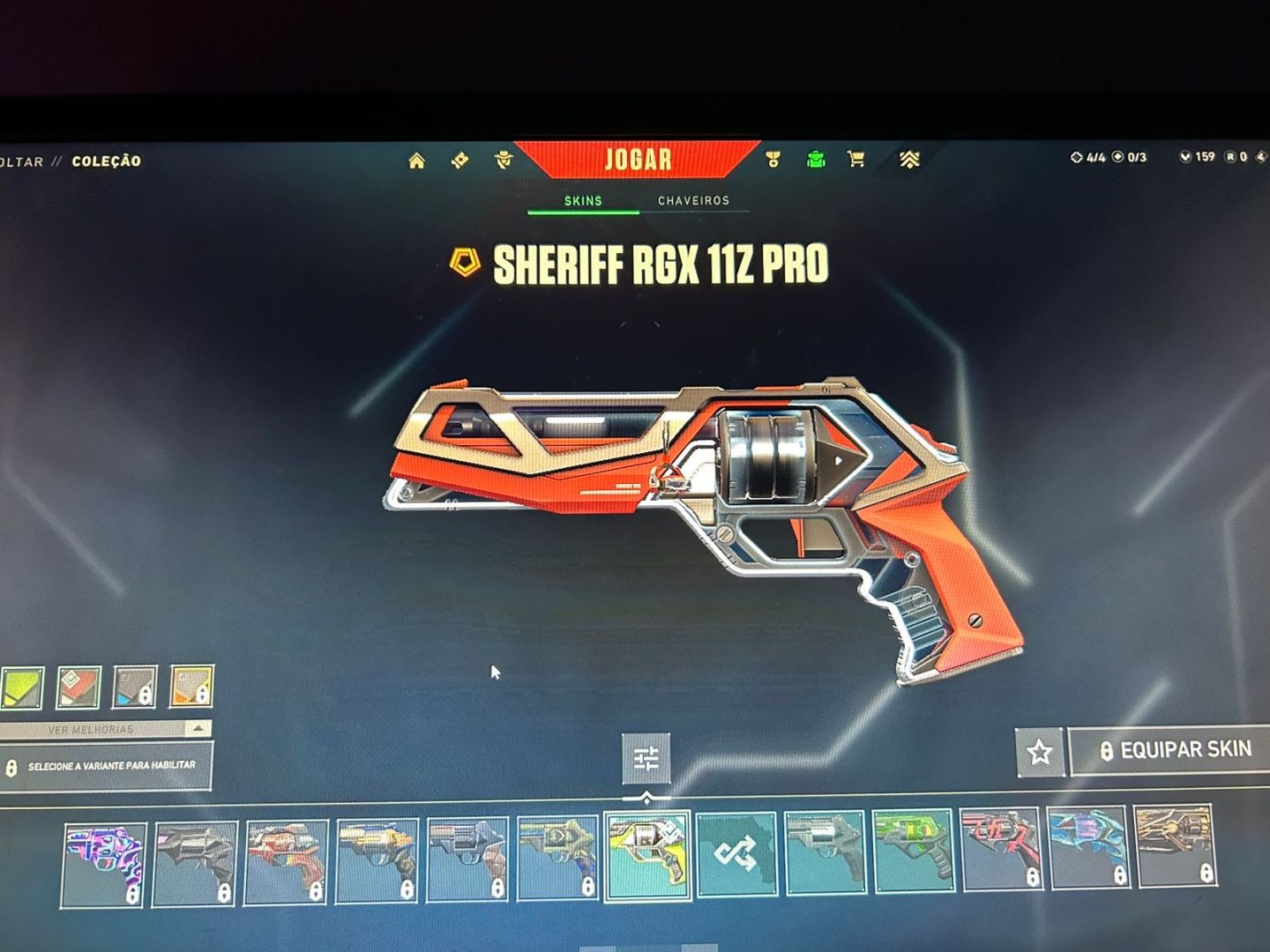 CONTA NÍVEL 109 CONTENDO SKINS