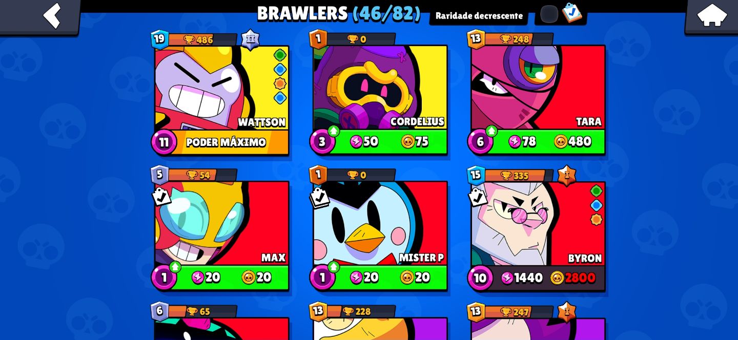 Conta de Braw Stars barato