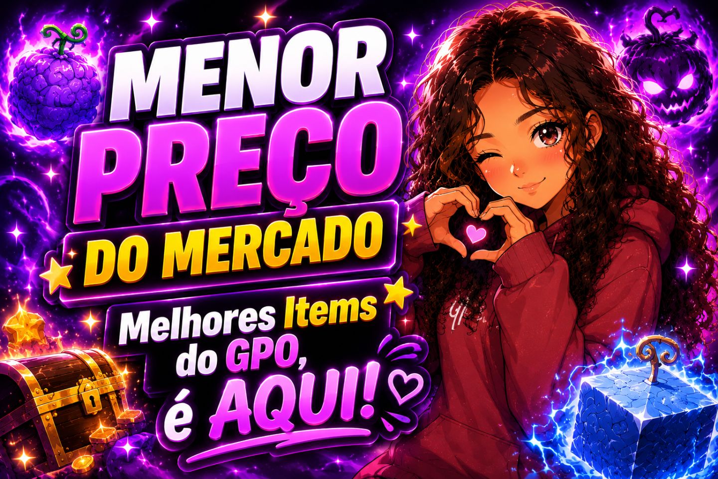 [GPO - TUDO COM DESCONTO!] ITEMS MITICOS, FRUTAS E MUITO MAIS, PREÇO BAIXO