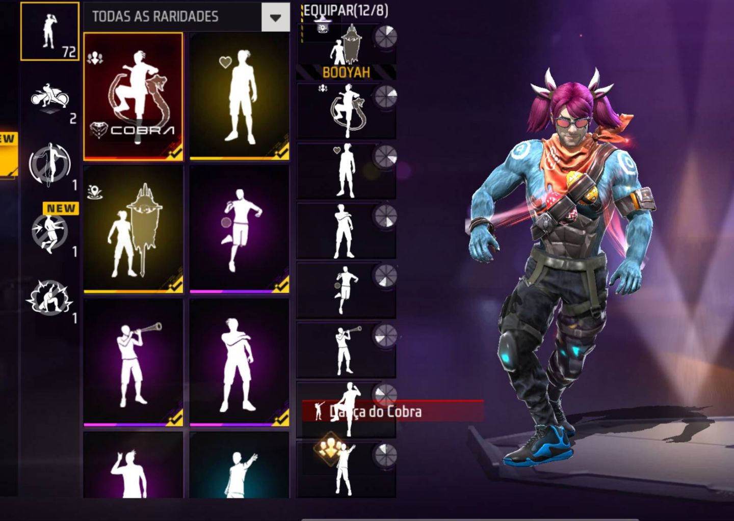 Conta muito boa com muitas skins e top regional