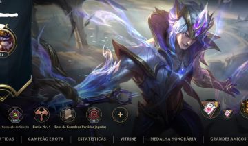 Conta ouro 2 100% de winrate essa season com emote animado wukong