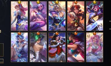 Conta do Wild Rift com skins variadas até 230 skins