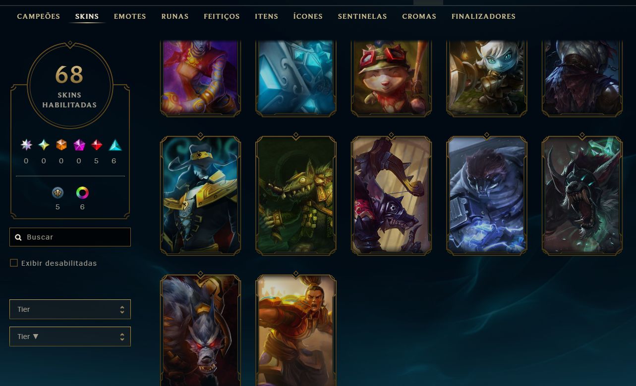CONTA MESTRE 200PDL+ / 68 SKINS / LV 64 / FULL ACESSO AOS DADOS