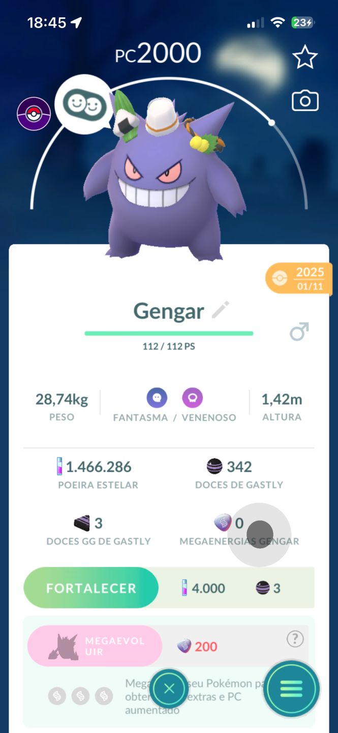 Conta Pokemon go para colecionador