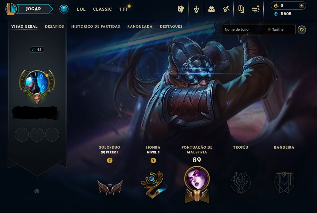 [Entrega Automática] Lol Ferro, 49 Skins, Skin Mítica, Upada na Mão, 100% Segura