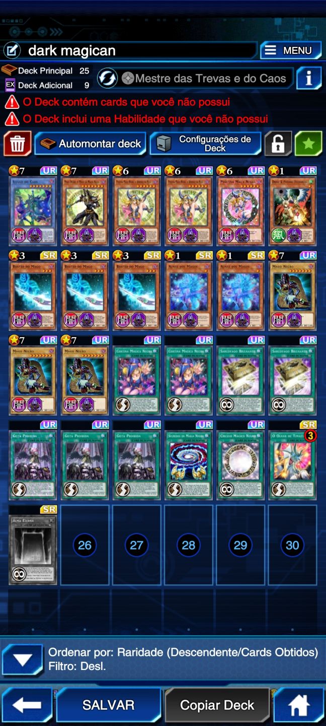 Conta duel links inicial top com decks meta nova box zerada 3 X de cada