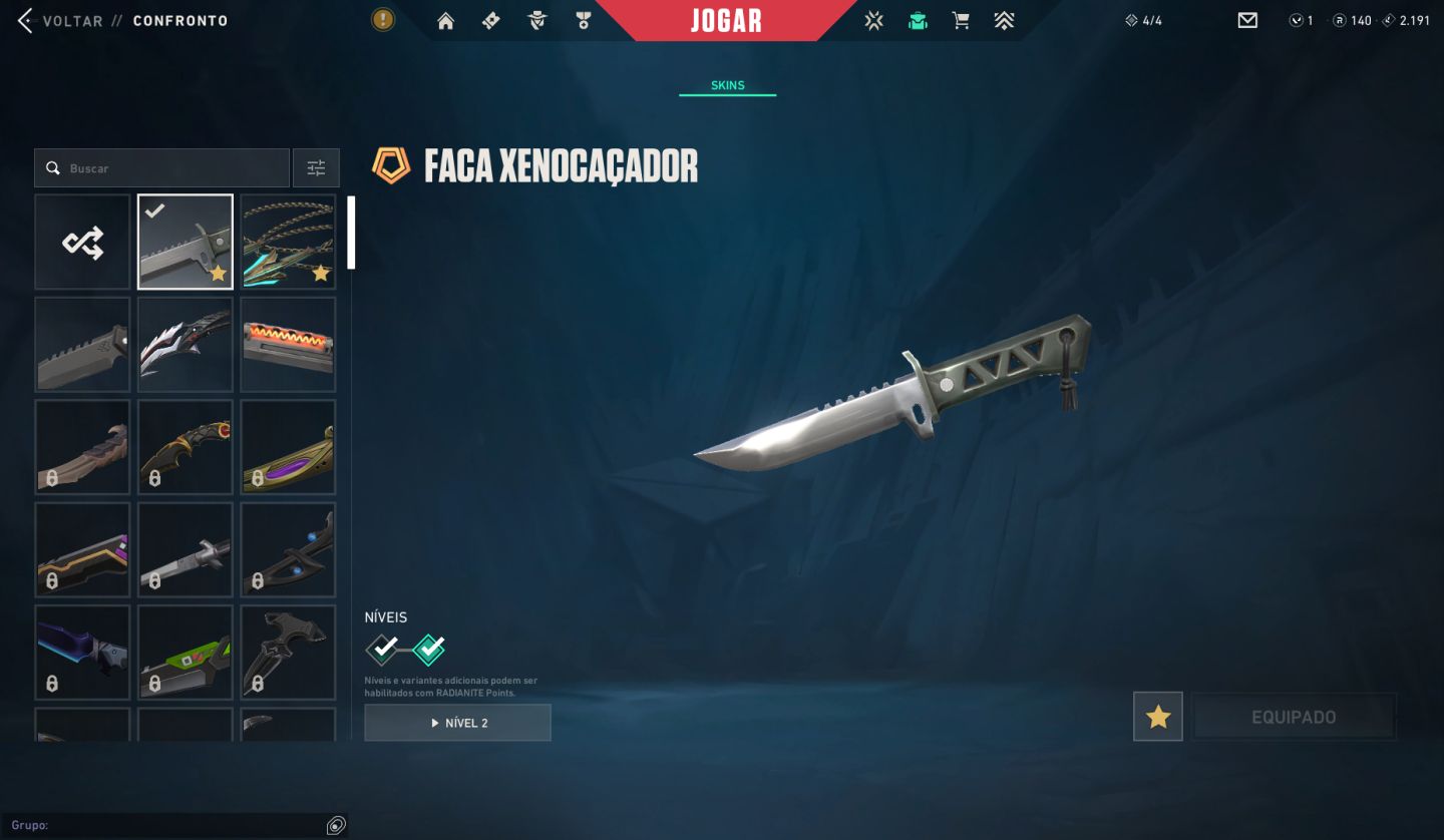 Conta valorant +42 skins (valor negociável)