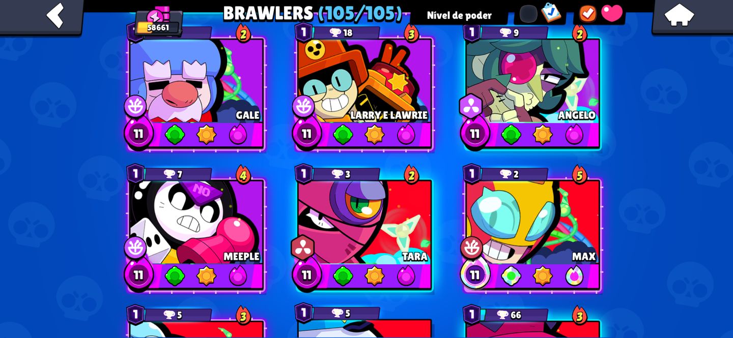 Conta Brawn Stars 2020 58K | Skins RARÍSSIMAS e Coleções Exclusivas