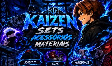 KAIZEN, sets, acessorios e materais. a mais barata!