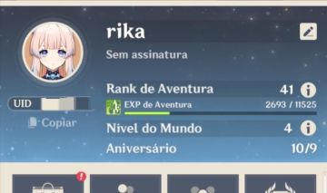 Conta genshin AR 41 RAIDEN C1 e assinatura hutao