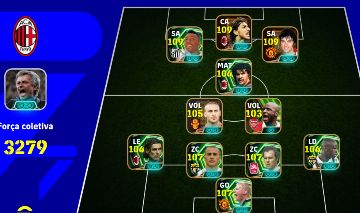Conta braba efootball defesa monstra!