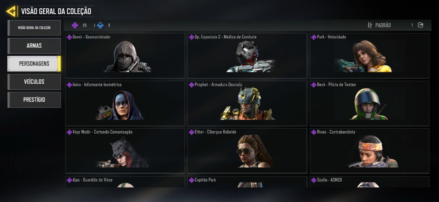 Conta Call of duty mobile