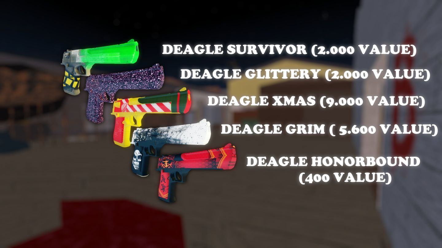 (SKINS RARAS À VENDA!!!) Skins RARAS de Counter Blox (30% DE DESCONTO)