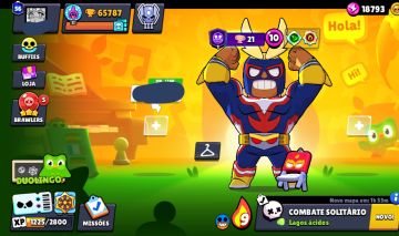 (PRA HOJE!)CONTA BRAWL STARS COM VARIAS SKINS EXCLUSIVAS